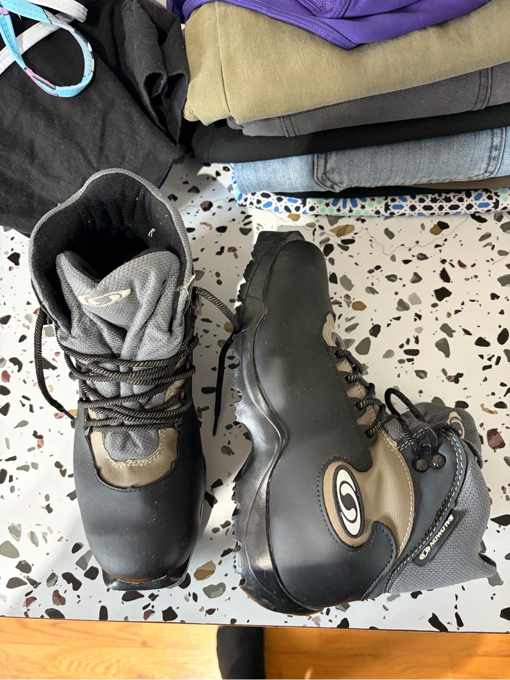 Country ski boots Salomon